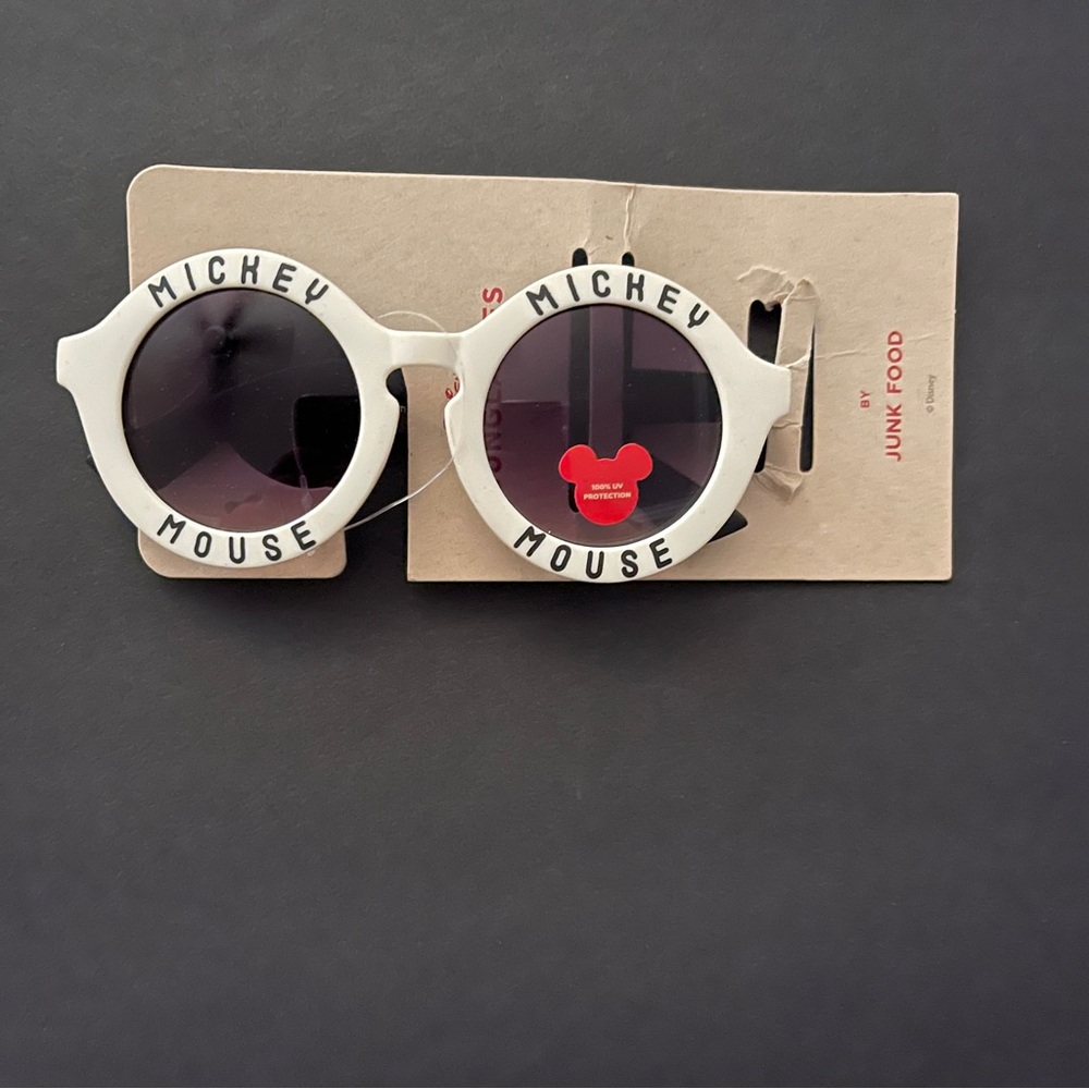 Mickey Mouse Sunglasses by Junk Food – Limited Edition White, NWT